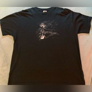 Vintage THE FAINT Insect Fly Saddle Creek New Wave Dance Punk Band T-Shirt